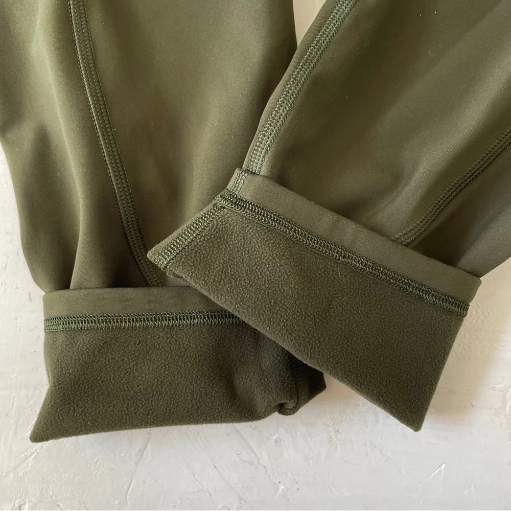 Athleta Rainier Tight Olive Green Size 2X - Picture 7 of 10